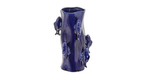 Vase ceramic 20x18.2x31cm blue