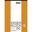 Schreibblock braun A4