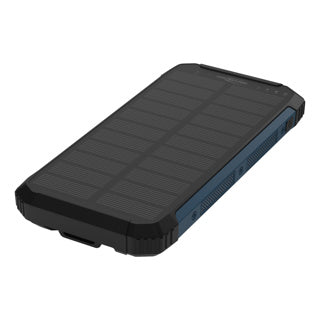 Ansmann Outdoor-Powerbank mit Solarpanel, LED-Lampe, 2x USB-A-Anschluss