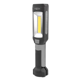 Werkstattlampe mit kleinem Zusatzlicht und robustem Kunststoffgehäuse 2-tlg
