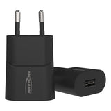 Ansmann Telefonladeblock USB-A schwarz | 4 Stück