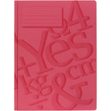 Arbeitsbuch, A4, rot, 100 Teile, 1 Box