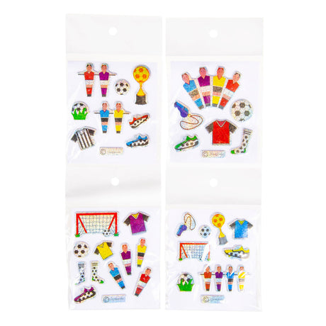 Duckiez Aufkleber Fußball glitzernd