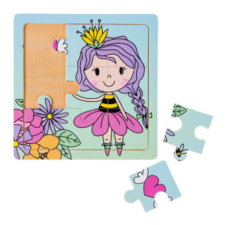 Duckiez Holzpuzzle (Prinzessin, Einhorn oder Meerjungfrau)