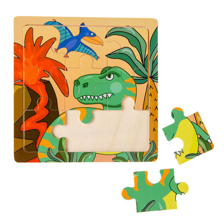 Duckiez Holzpuzzle (Weltraum, Pirat oder Dinosaurier)
