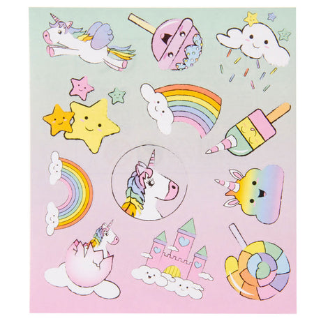 Duckiez Einhorn-Aufkleberbogen