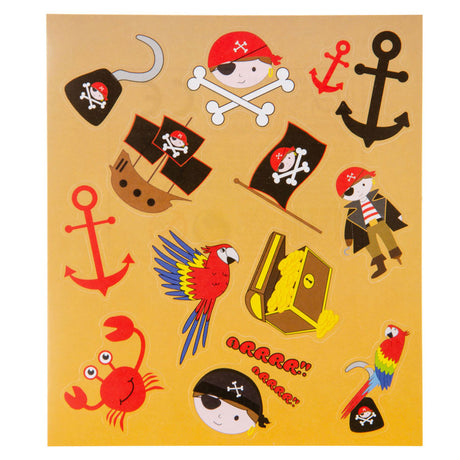 Duckiez-Piraten-Aufkleberblatt