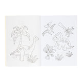 Duckiez-Malbuch mit Dinosaurier-Stickerbogen