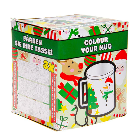 Duckiez färbt Ihre eigene Weihnachtstasse
