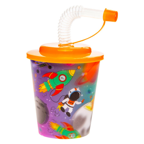 Duckiez Cup mit Deckel und Strohraum, 12st.