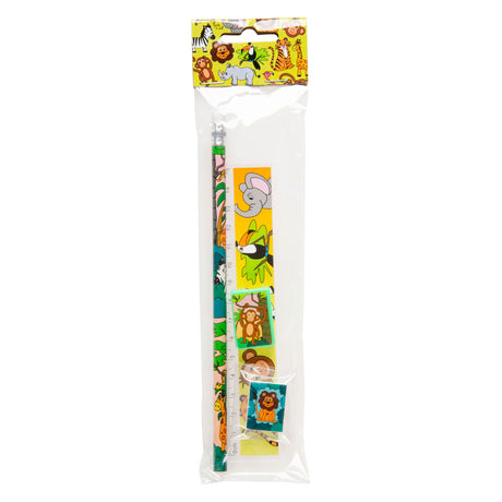 Duckiez Schreibset wilde Tiere