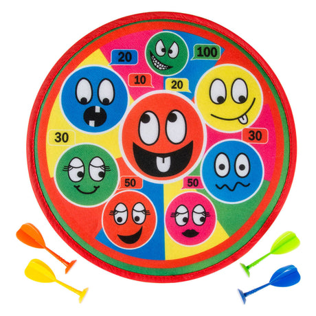 Duckiez Dartspel Lachen Gesichter