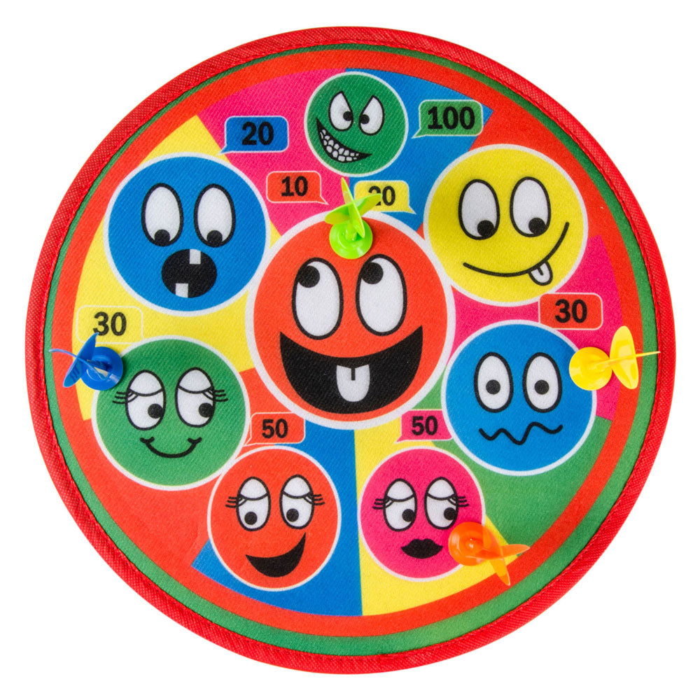Duckiez Dartspel Lachen Gesichter