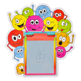 Duckiez Mini-Magnet-Zeichenbrett mit Smiley-Gesicht