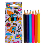 Duckiez Buntstifte Superheld, 6 Stk.