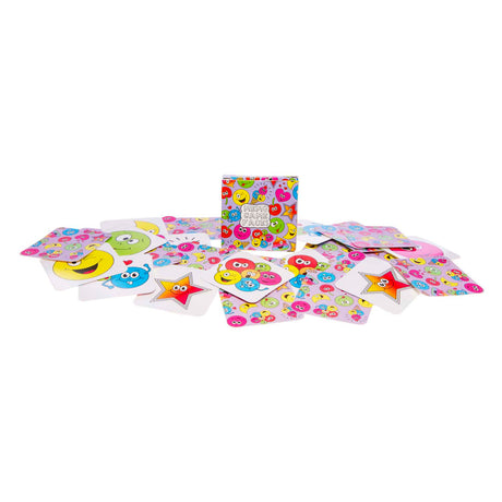 Duckiez Mini-Memospiel Smiley, 28 Karten