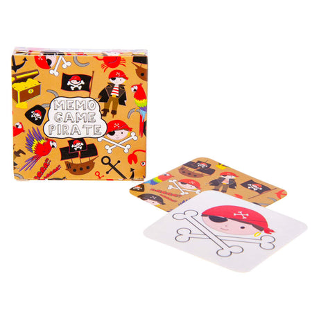Duckiez Mini-Memospiel Pirat, 28 Karten
