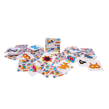 Duckiez Mini-Memo-Spiel Superhelden, 28 Karten