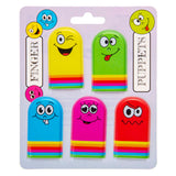 Duckiez Fingerpuppen Gesichter, 5 Stk.