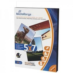Fotopapier Medienbereich 13 x 18 cm 220 g m² glänzend weiß 50 Blatt