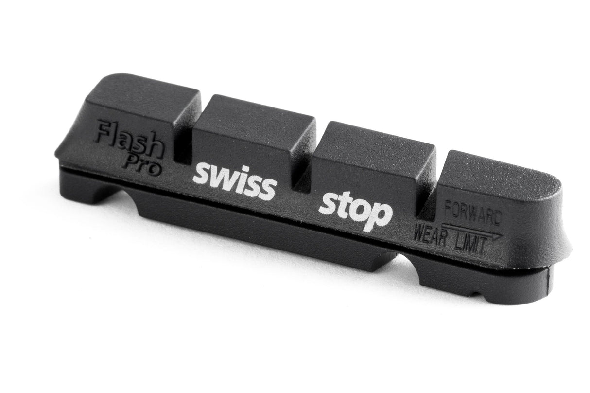 Swissstop - Bremsbelagsatz Flash Pro original schwarz - Shim Sram