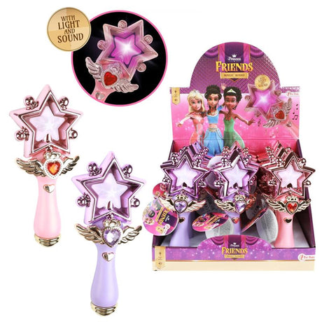 Toi-Toys Prinzessin Freunde magischer Zauberstab mit Licht und Klang