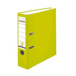 Ordner Falken A4 80 mm Karton, PP (Polypropylen) grün 2-Ring 23001056f 1 Stück