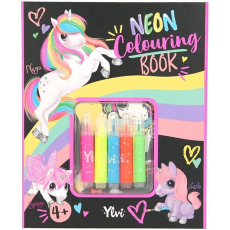 Depesche ylvi kleurboek neon inclusief stiften