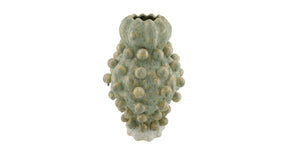 Vase ceramic 27x27x43cm green multi