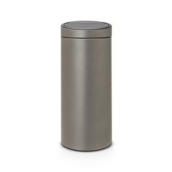Brabantia Touch Bin Abfallbehälter – 30 Liter – Platin