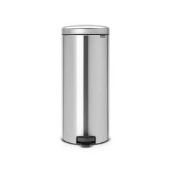 Brabantia Newicon Treteimer, 30 l – mattierter Stahl