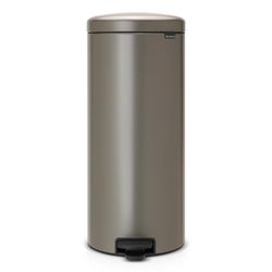 Brabantia Treteimer 30 Liter mit Kunststoff-Inneneimer Platin