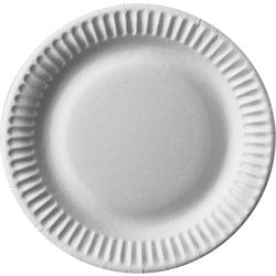Papstar Speiseteller aus Pappe 19 cm weiß
