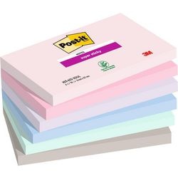 Post-it-Notizblock 3 m 655-6ss super klebrig 76 x 127 mm Seele 6 Stück