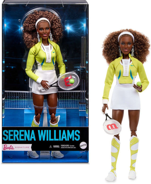 Barbie signature serena williams-pop