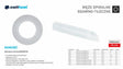 Cellfast zuig-drukslang voor pompen 25mm x 20mb kleurloze energie-flex op stand stand