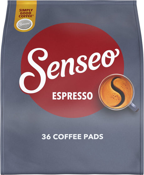 Senseo Espresso-Kaffeepads – Intensität 9 9 – 4 x 36 Pads