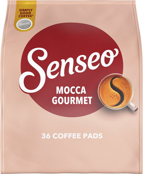 Senseo Mocca Gourmet-Kaffeepads – 4 x 36 Pads
