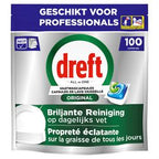 Pk100 Spülmaschinentabs in einem dreft