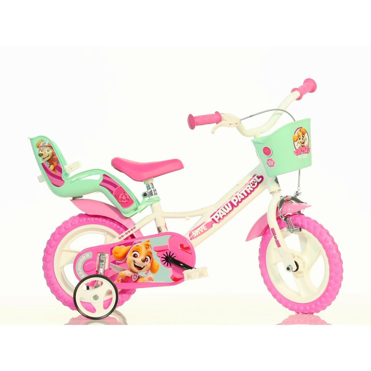 Dino Bikes Mädchenfahrrad Paw Patrol Skye 12 Zoll