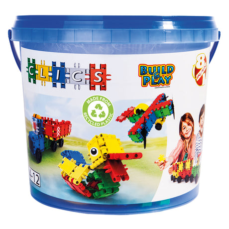 Clics Bauspieleimer, 8in1