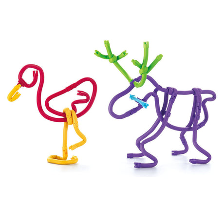 Spaghetteez 3D Art flexible Baustäbe, 70 Stk.