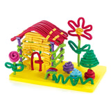 Clics Spaghettiez 3D Art flexible Baustäbe, 160 Stück.
