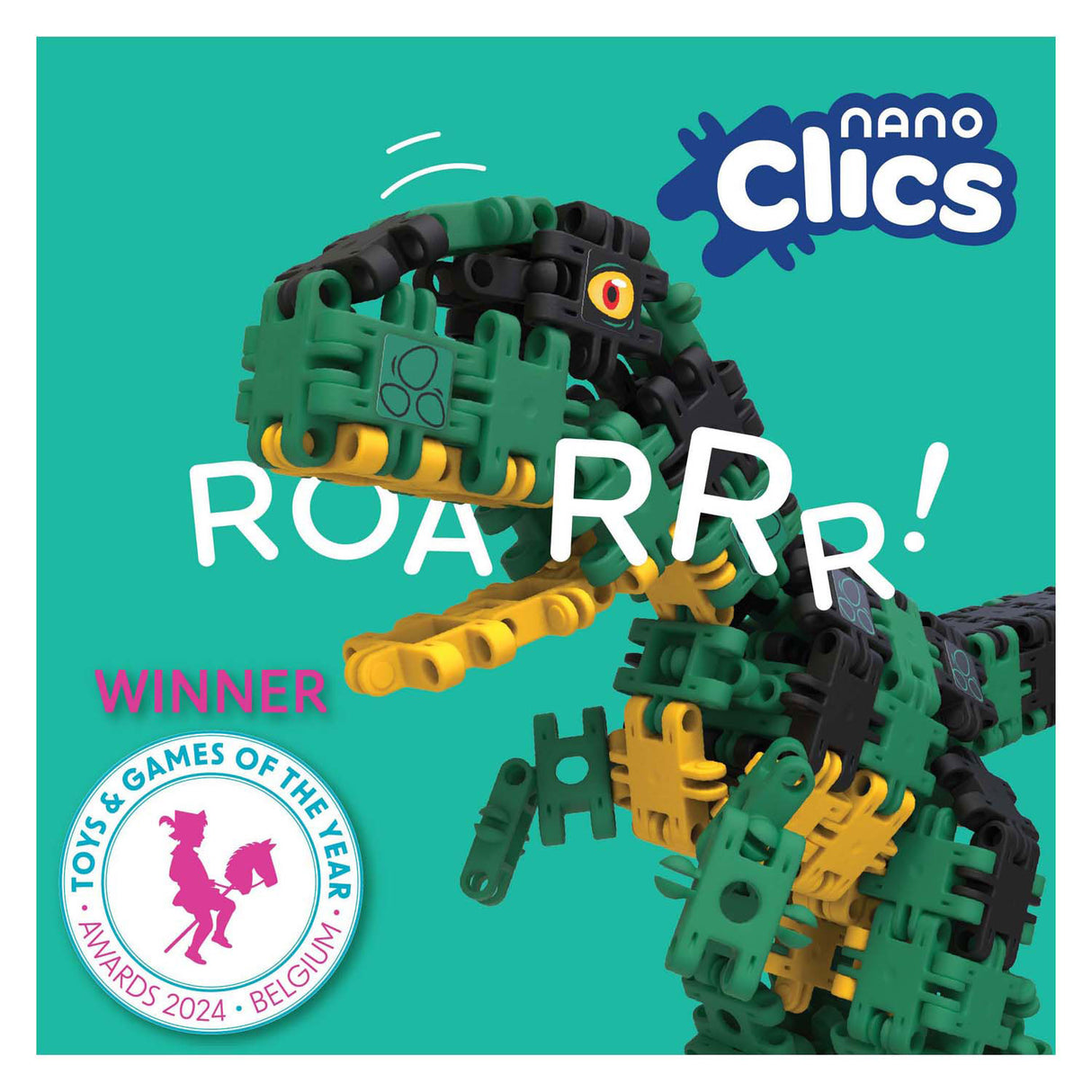 Clics Nano – kreative Baumeister, 500 Stk.
