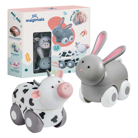 Clics Magimals Wheely Farm Box – 6 Stück.