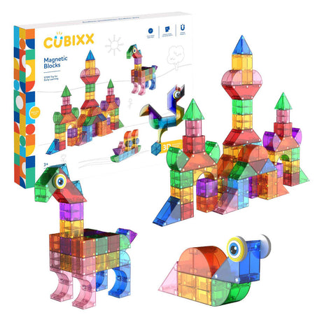 Cubixx magnetisches Bauspielzeug - 85-tlg.