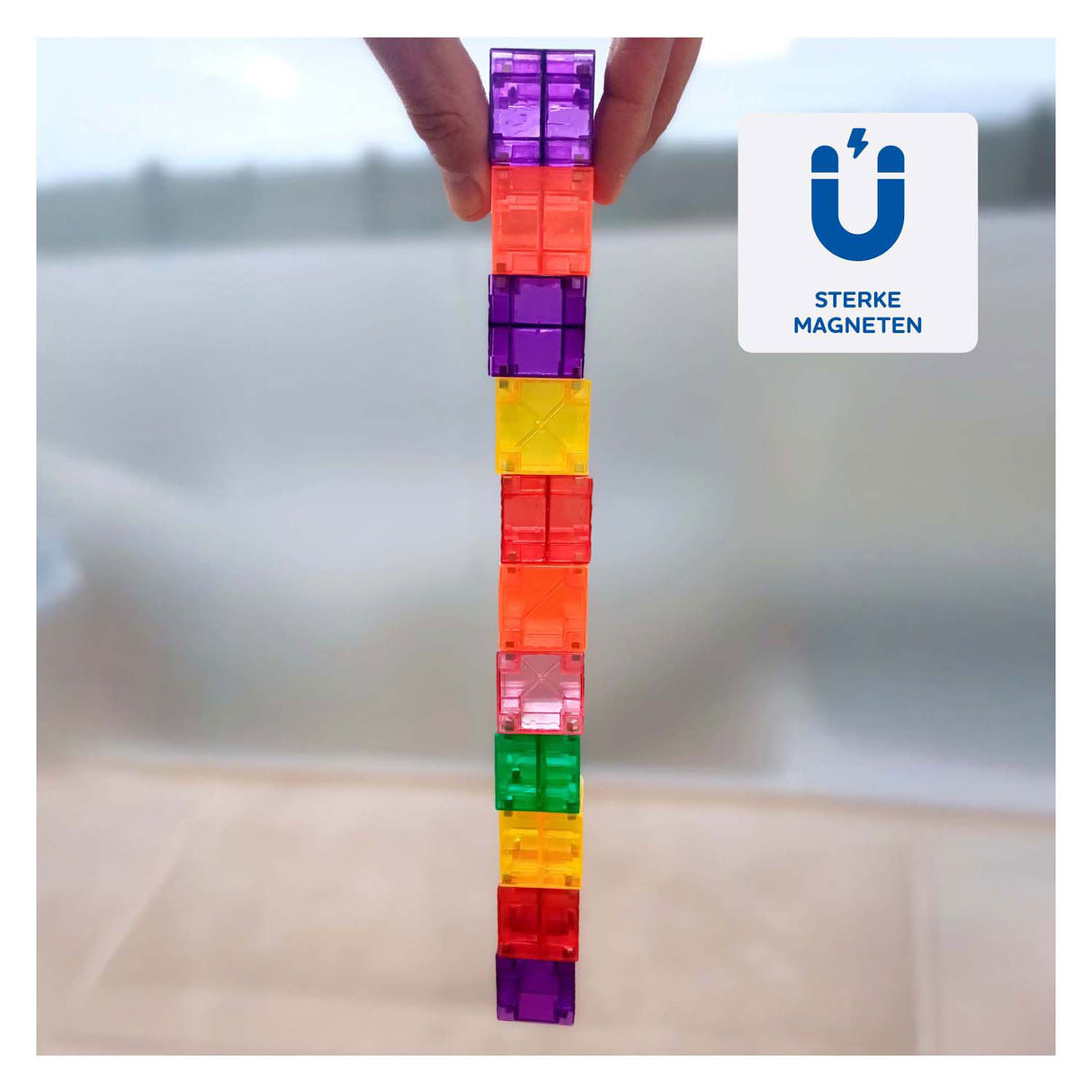 Cubixx magnetisches Bauspielzeug - 85-tlg.