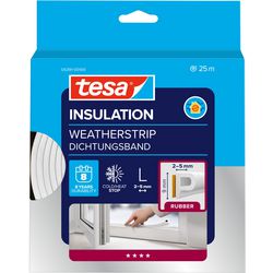Tesa P-Profil 05391-00100-02 Dichtband moll weiß (L x B) 25 m x 9 mm 25 m