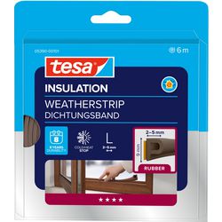 Tesa P-Profil 05390-00101-00 Dichtband Mollbraun (L x B) 6 m x 9 mm 1 Stück