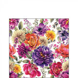 Ambiente Serviette 25cm Anne White FSC Mix